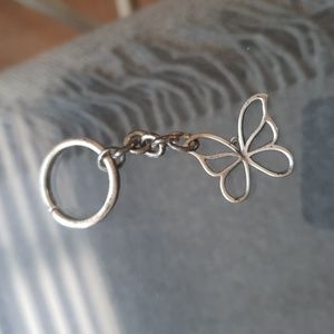 Tiffany & co butterfly keychain